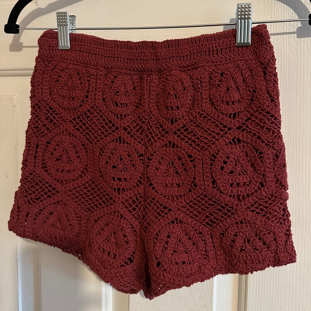 Zara Crochet Shorts